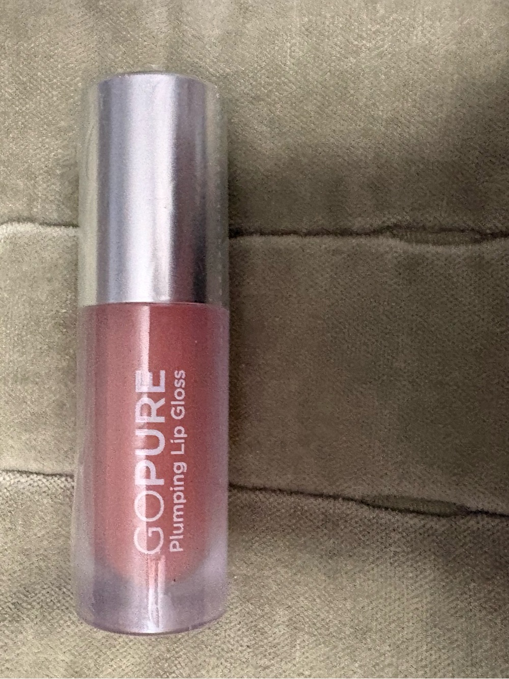 Gopure Plumping Lip Gloss — Nude Pink Shine